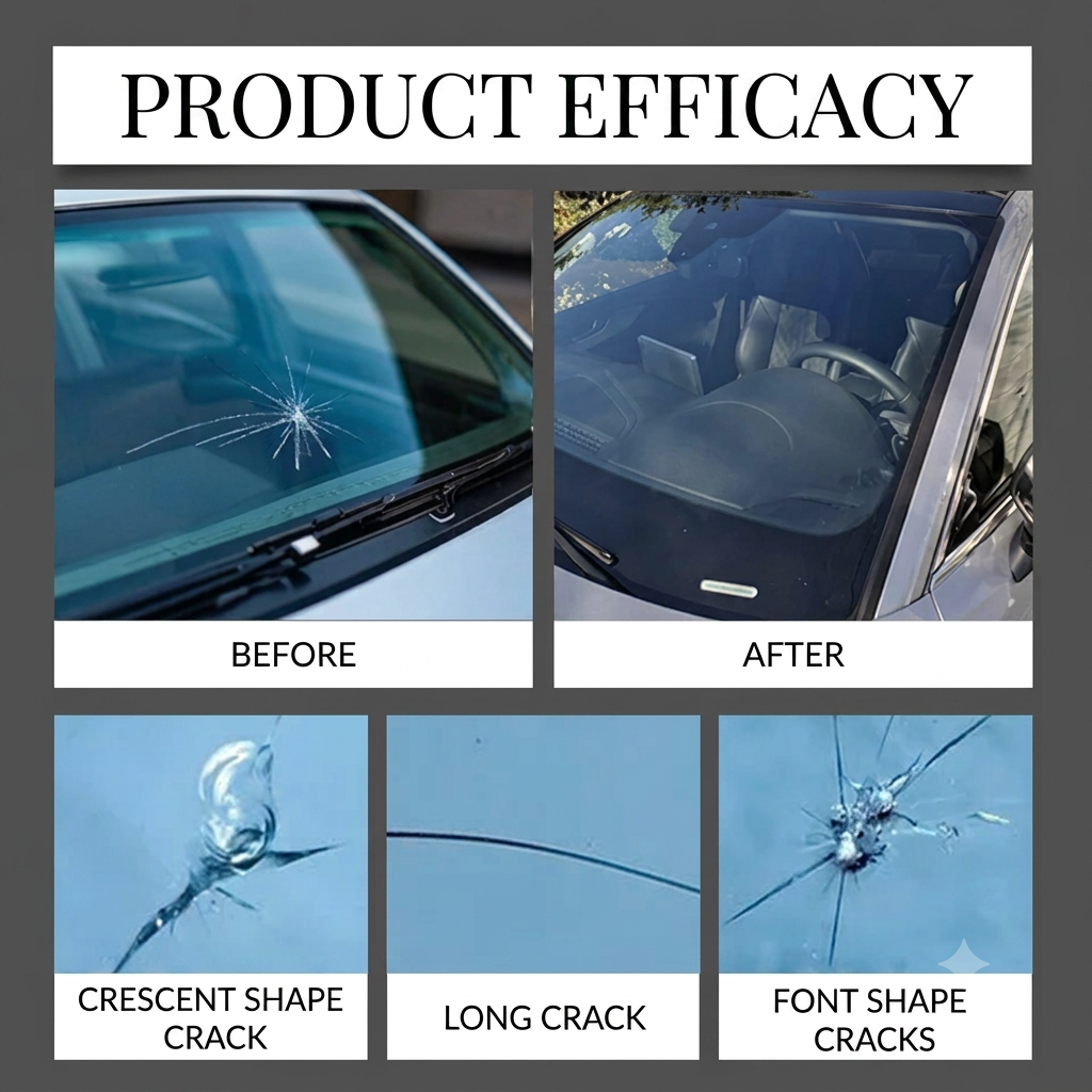 Windshield Car Repair Kit | Windshield Repair Resin