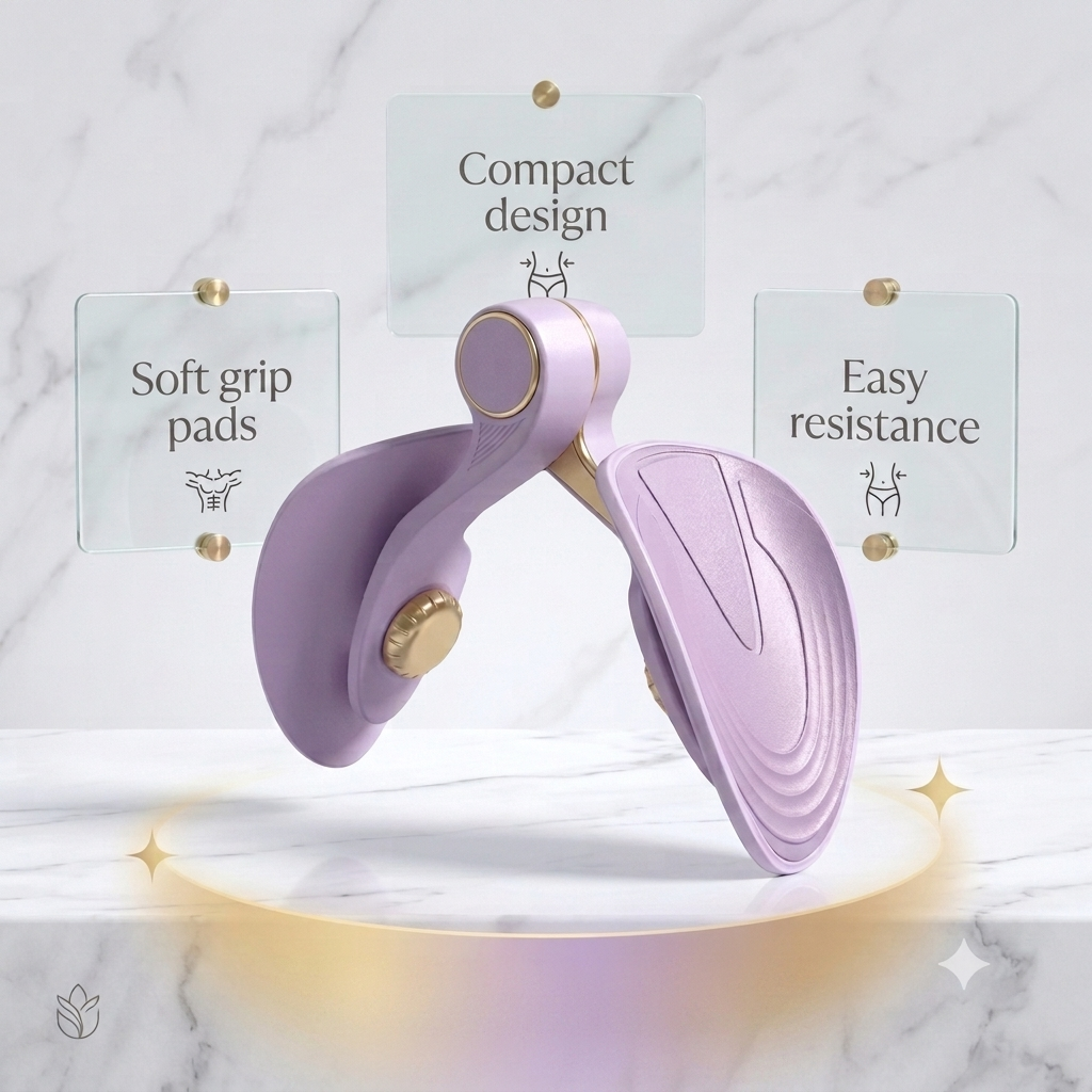 Pelvic Floor Trainer - Thigh Master | Thigh Exercise Equipment