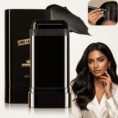 Hair Color Comb Stick | Instant Grey Root Cover For Men & Women | Black