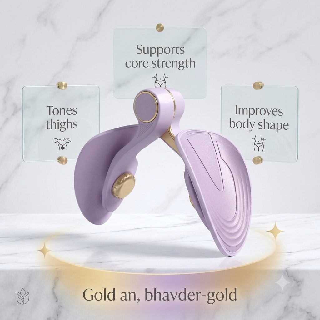 Pelvic Floor Trainer - Thigh Master | Thigh Exercise Equipment