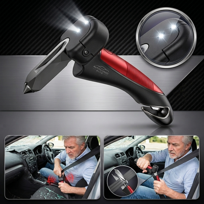5-in-1 Car Support Handle with Window Breaker | Car Assist Handle |Easy Grip Safety Tool for Seniors